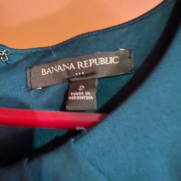 Teal Banana Republic dress - Picture 2 of 2